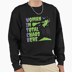 Witch Woman Halloween Sweatshirt