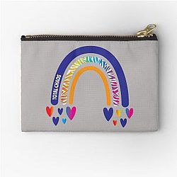 Total Chaos Rainbow Zipper Pouch