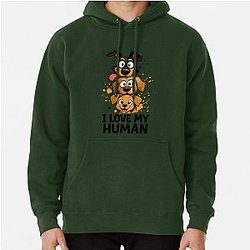Puppies in Chaos Mode Pullover Hoodie