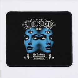 Cursed Total Gothic Surreal Art Design Mouse Pad