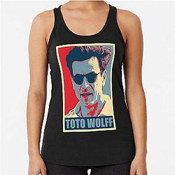 Toto Wolff Racerback Tank Top