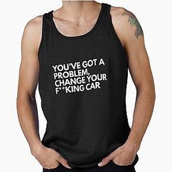Change your car - Christian Horner, Toto Wolff, Formula 1, F1 Tank Top