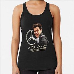 Toto Wolff Racerback Tank Top