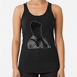 Despairing Toto Wolff Racerback Tank Top