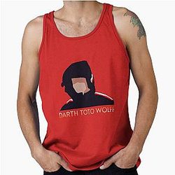 Darth Vader Toto Wolff Tank Top