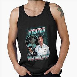 Toto Wolff Vintage Bootleg Tank Top