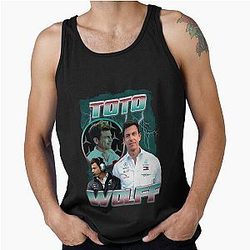 Toto Wolff Vintage Bootleg Tank Top