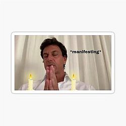 Toto Wolff Formula One Meme Sticker