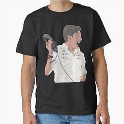 Toto Wolff Angry at Verstappen As Hamilton Crashes Into Jeddah GP Classic T-Shirt