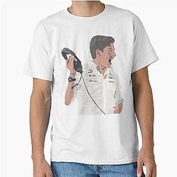 Toto Wolff angry at Verstappen as Hamilton crashes into the Jeddah GP T-shirt