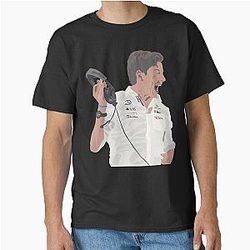 Toto Wolff Angry At Verstappen As Hamilton Crashes into Jeddah GP Classic T-Shirt