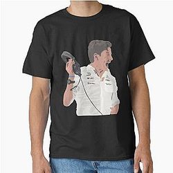 Angry Toto Wolff Classic t-shirt