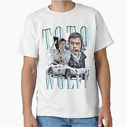 Toto Wolff Vintage Collage Limited Edition Classic T-Shirt