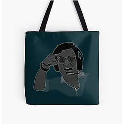 Toto Wolff is angry Hamilton Bottas Brazilian Grand Prix All Over Print Tote Bag