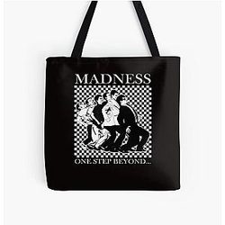 Mad Wolff All Over Print Tote Bag
