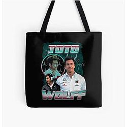Toto Wolff Vintage Over Print Tote Bag