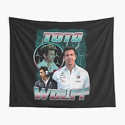 Toto Wolff Vintage Bootleg Tapestry