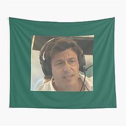 Confused Toto Wolff Tapestry