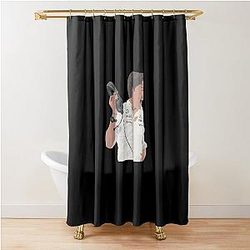 Angry Toto Wolff Shower Curtain