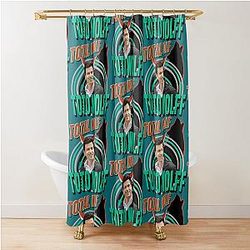 Toto Wolff Formula One Total Fan Art Gift Shower Curtain