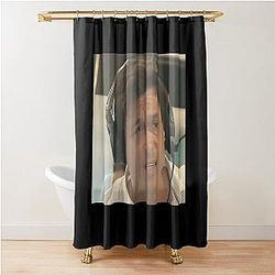 Confused Toto Wolff Shower Curtain