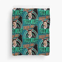 Toto Wolff Formula One F1 Total Wolf Formula One Fan Art Gift Duvet Cover