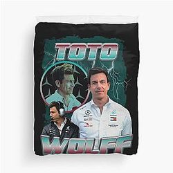 Toto Wolff Vintage Duvet Cover
