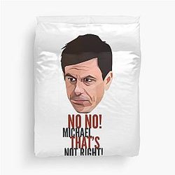 Toto Wolff Michael Duvet Cover