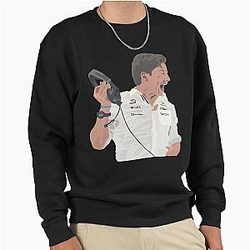 Angry Toto Wolff Pullover Sweat Shirt