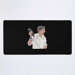 Angry Toto Wolff Desk Mat
