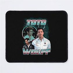 Toto Wolff Vintage Bootleg Mouse Pad