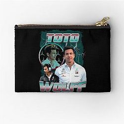 Toto Wolff Vintage Bootleg Zipper Pouch