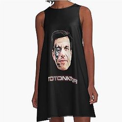 Totto Wolff A-Line Dress
