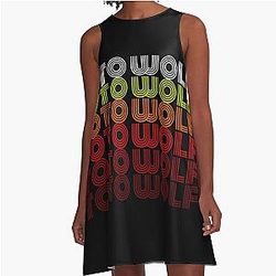 Toto Wolff A-Line Dress