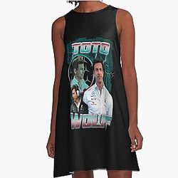 Toto Wolff Vintage A-Line Dress