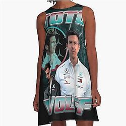 Toto Wolff Vintage A-Line Dress