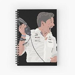 Angry Toto Wolff Notebook