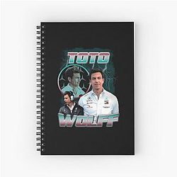Toto Wolff Vintage Spiral Notebook