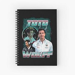 Toto Wolff Vintage Bootleg Notebook