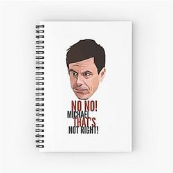 Toto Wolff Michael Spiral Notebook