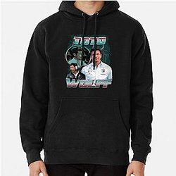 Toto Wolff 80s Vintage Bootleg Pullover Hoodie