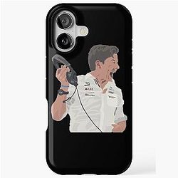 Angry Toto Wolff iPhone Case