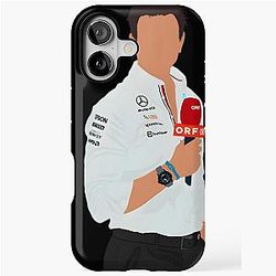 Toto Wolff Classic iPhone Tough Case