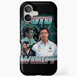 Toto Wolff Vintage Bootleg iPhone Case