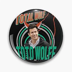 Toto Wolff Formula One Fan Art Gift Pin