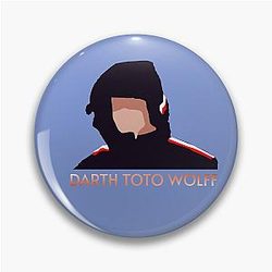 Darth Toto Wolff Pin