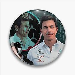 Toto Wolff Vintage Bootleg Pin