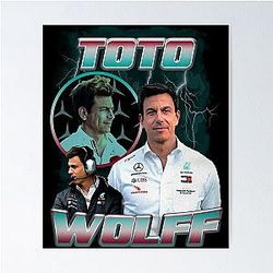 Toto Wolff Poster