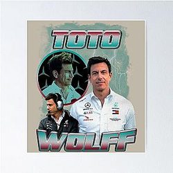 Toto Wolff Poster