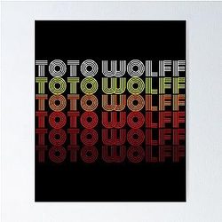 Toto Wolff Poster